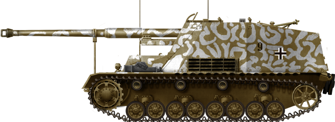 Nashorn from sPzJagAbt 88.