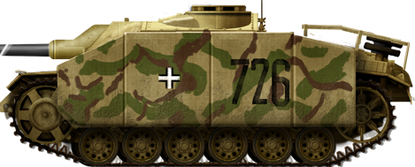 Late StuG III Ausf.G, Hungary, 1945