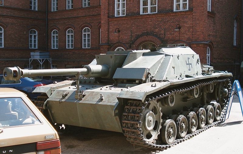 StuG III in Helsinki