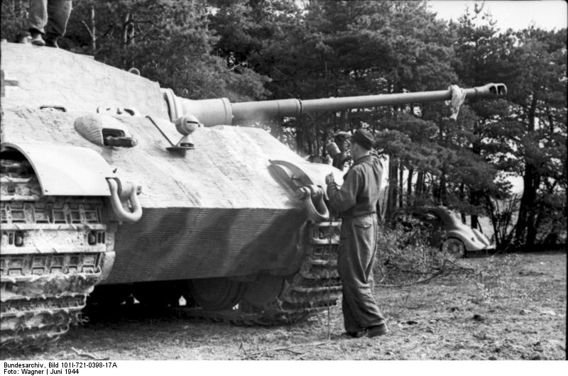 King Tiger in France, August 1944
