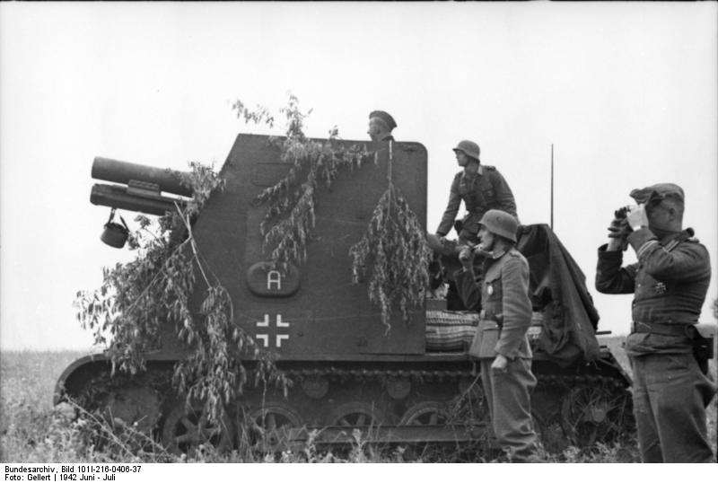 sIG 33 Bison auf Panzer I Ausf B