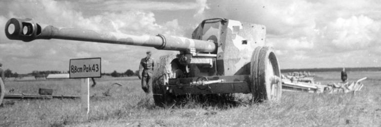 Rheinmetall Pak 43 L74 AT gun