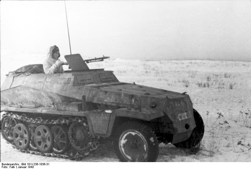 Sd.Kfz.250/2, winter 1942, Russia