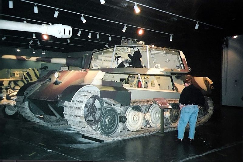 King Tiger in the Patton Army Museum