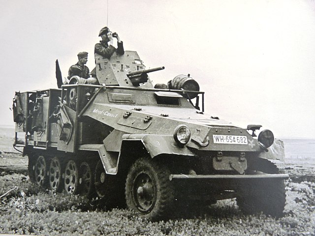 Vehicle of the SPW Schutzen Battalion 64