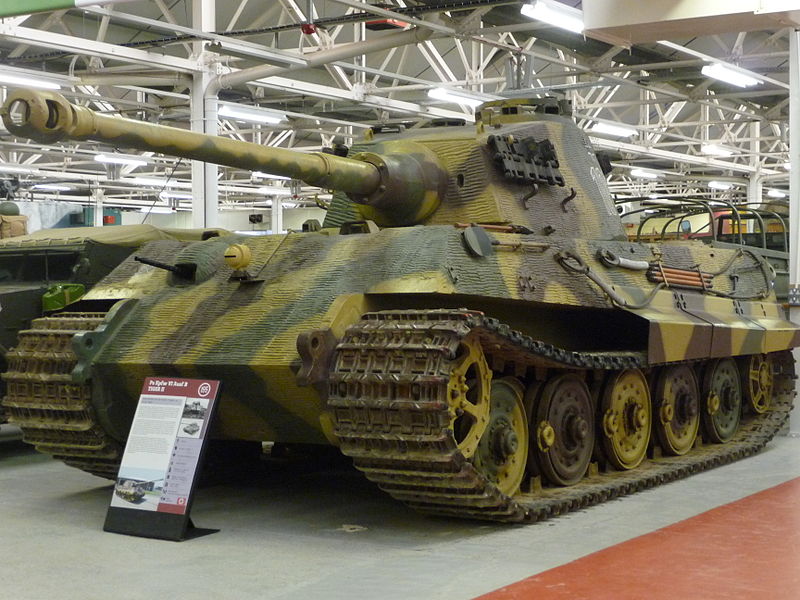 King Tiger with the Serienturm, Bovington tank museum