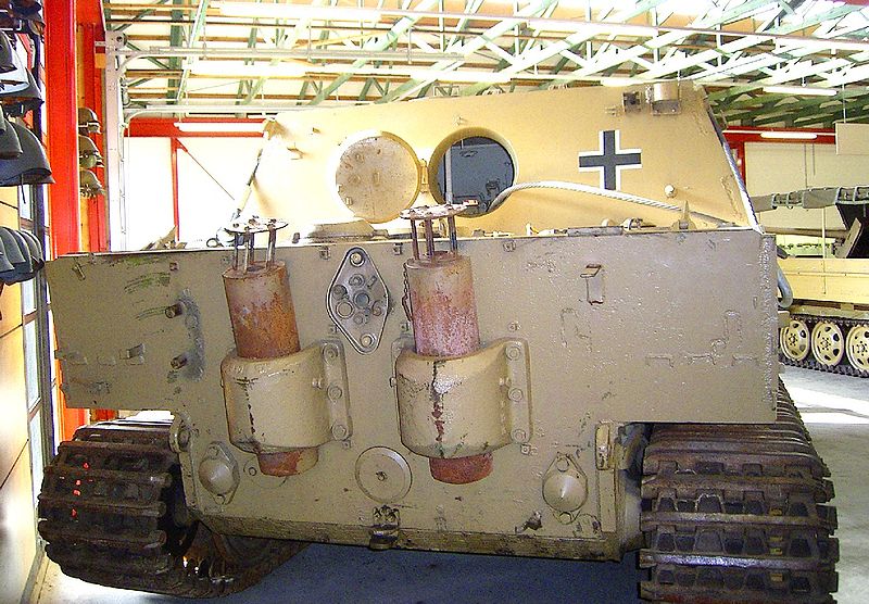 Rear of the Sturmtiger