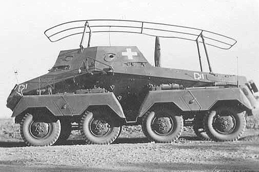 Sd.Kfz.263 in Poland, 1939