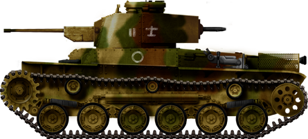 Type 97 Chi-Ha Shinhoto Kuriles islands, early 1945