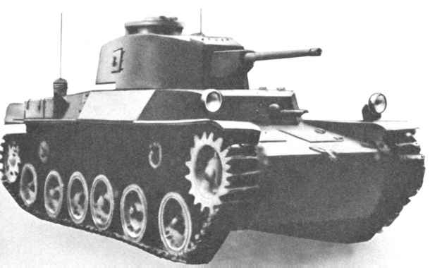 Type 1 Chi-He medium IJA tank (1944)