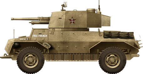 Free French Forces Marmon-Herrington Mk.IV