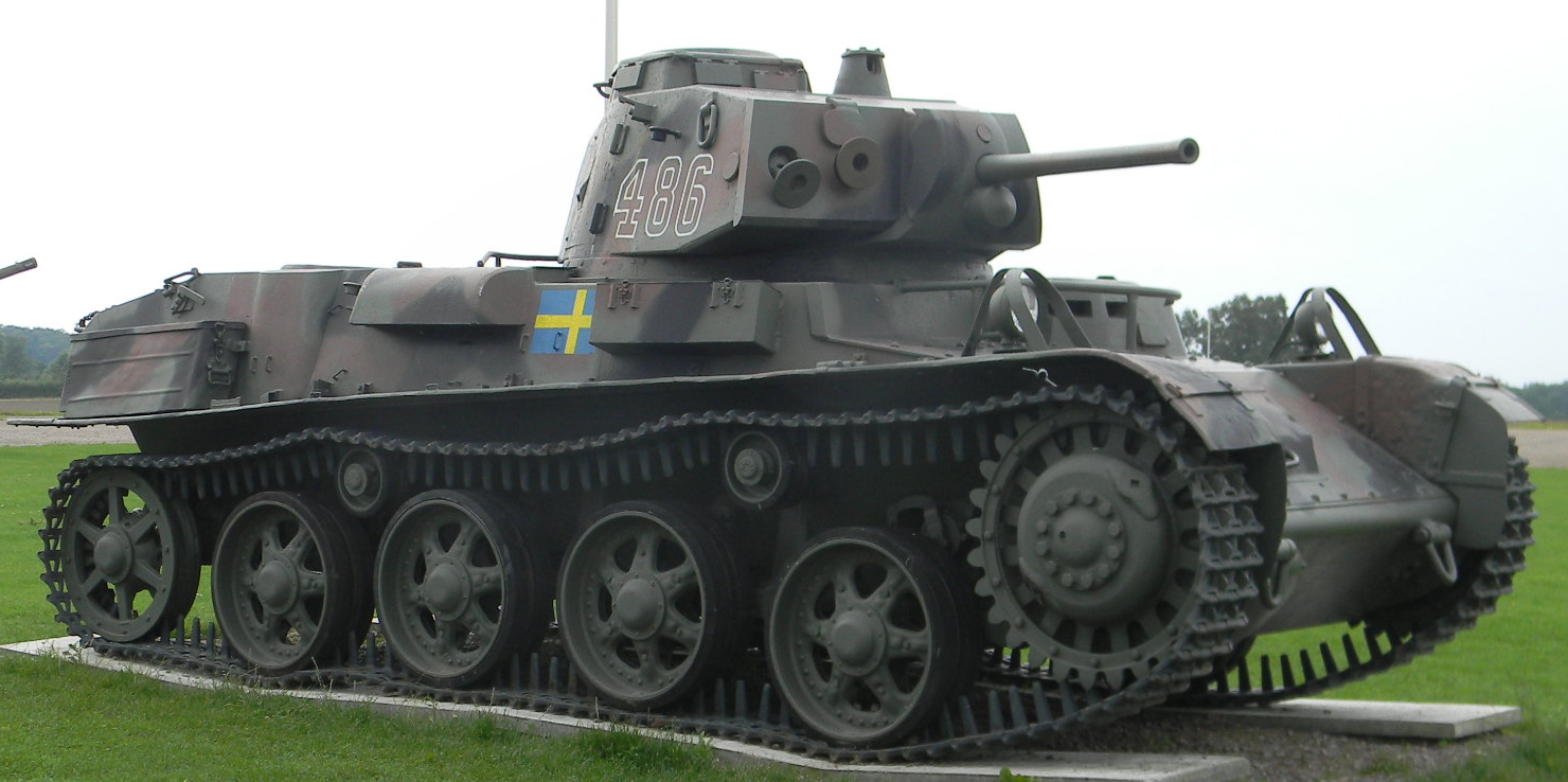 The Landsverk L-60, which made up a third of the active Swedish tank force in WW2.