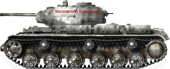 KV-1S model 1943, unknown unit, Eastern Prussia, winter 1943/44.