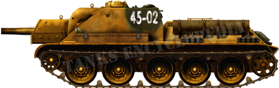 SU122, Kursk 1943
