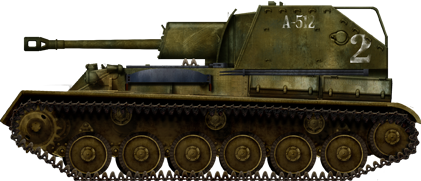 SU-76M Eastern Prussia, April 1945