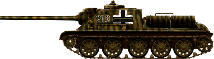 Captured SU-85