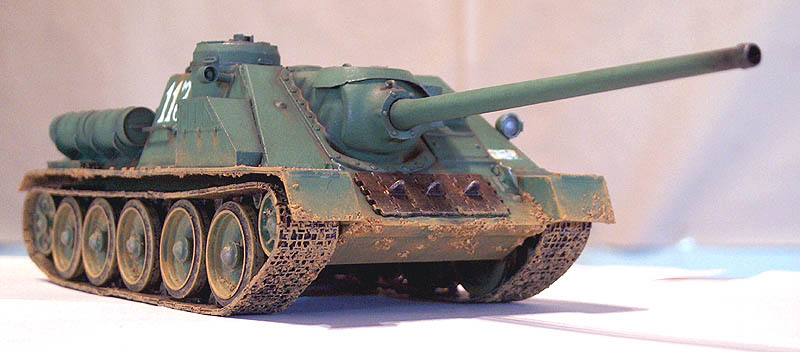 Soviet tank Hunter SU-100 (1944)